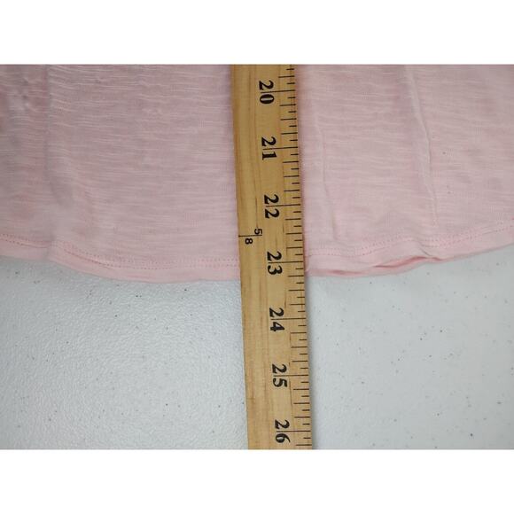 Black White Size Large Women Pockets Keyhole Tab Sleeve Hi Lo - Picture 8 of 8